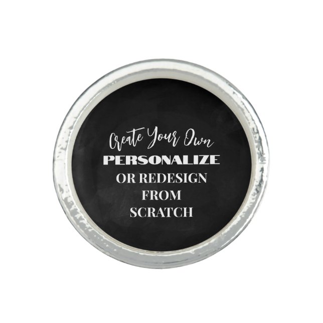 Create Your Own - Design a Custom Ring (Front)