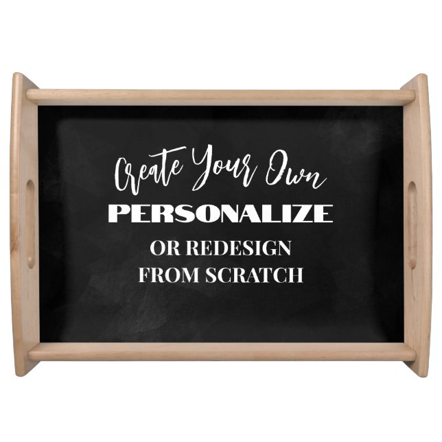 Create Your Own - Design a Custom Serving Tray (Front)