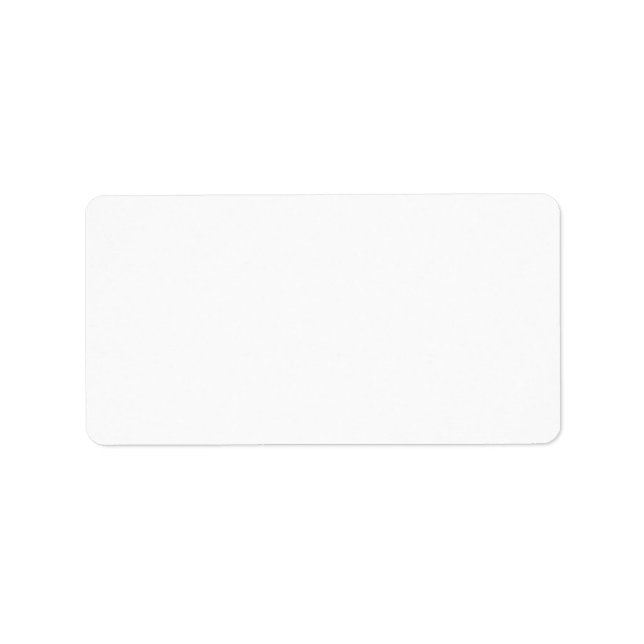 Create Your Own Design Address Label (Front)