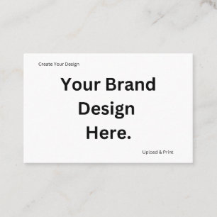 Create Your Own Design and Print Flat Loyalty Card
