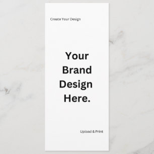 Create Your Own Design and Print Flat Menu