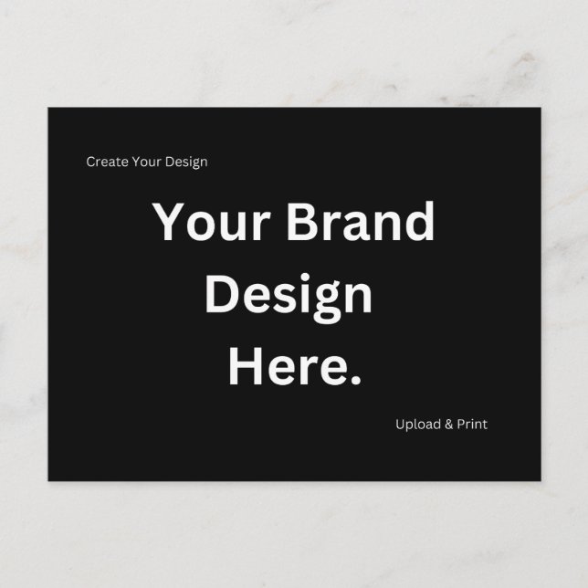 Create Your Own Design and Print Holiday Postcard (Front)