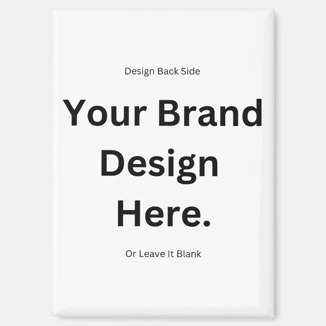 Create Your Own Design and Print Magnet (Front)