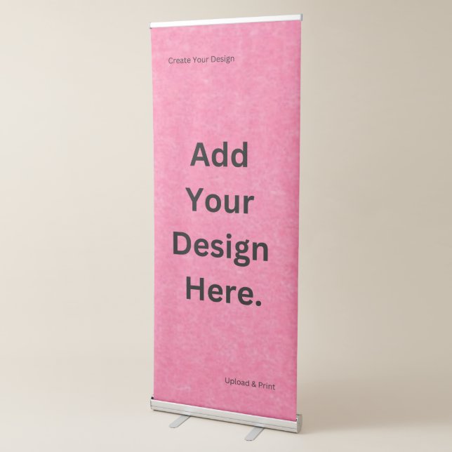 Create Your Own Design and Print Retractable Banner (3/4)