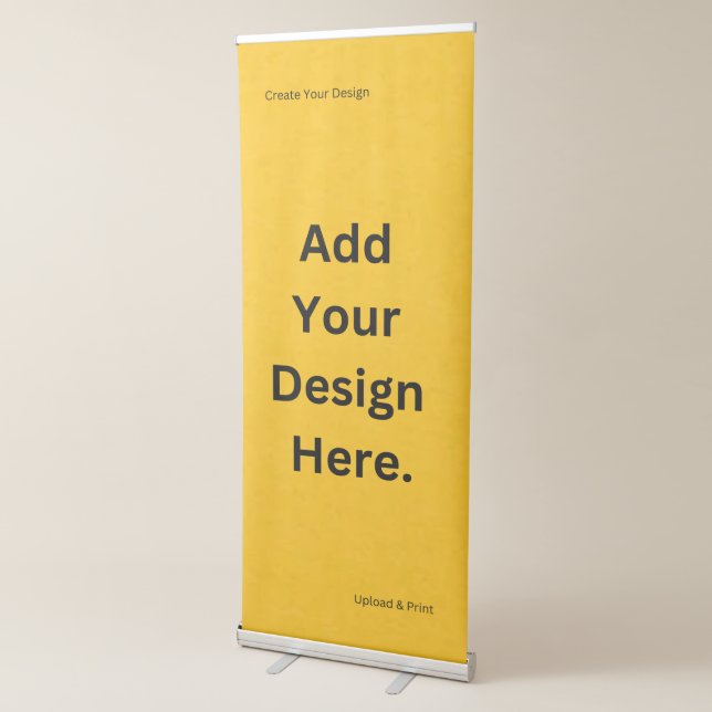 Create Your Own Design and Print Retractable Banner (3/4)