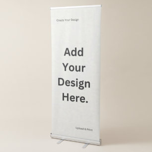 Create Your Own Design and Print Retractable Banner
