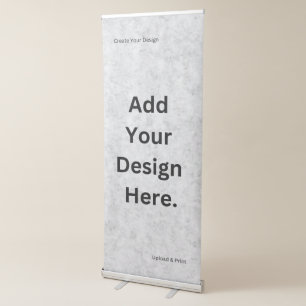 Create Your Own Design and Print Retractable Banner