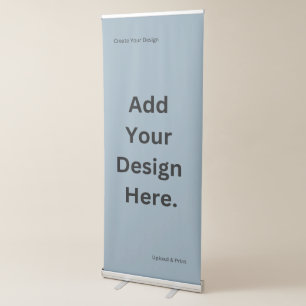 Create Your Own Design and Print Retractable Banner