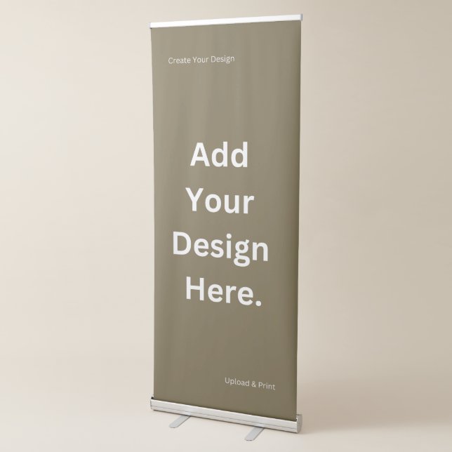 Create Your Own Design and Print Retractable Banner (3/4)