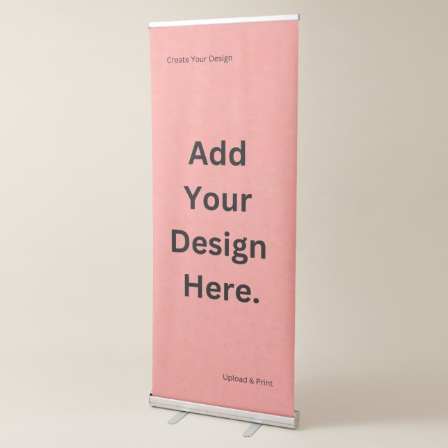 Create Your Own Design and Print Retractable Banner (3/4)