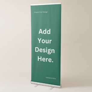 Create Your Own Design and Print Retractable Banner