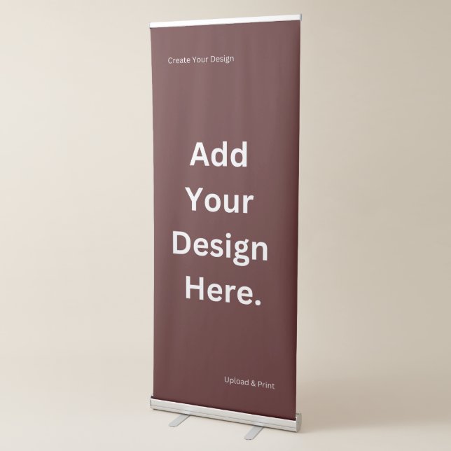 Create Your Own Design and Print Retractable Banner (3/4)