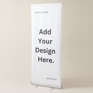 Create Your Own Design and Print Retractable Banner