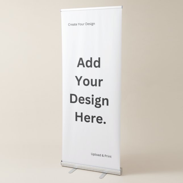 Create Your Own Design and Print Retractable Banner (3/4)