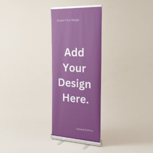Create Your Own Design and Print Retractable Banner