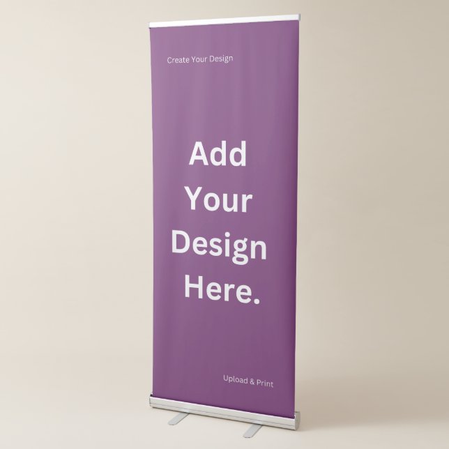 Create Your Own Design and Print Retractable Banner (3/4)