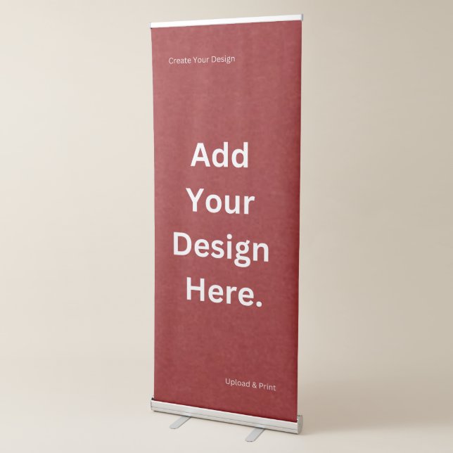 Create Your Own Design and Print Retractable Banner (3/4)