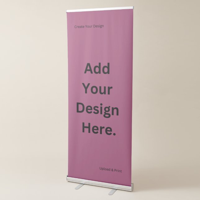 Create Your Own Design and Print Retractable Banner (3/4)