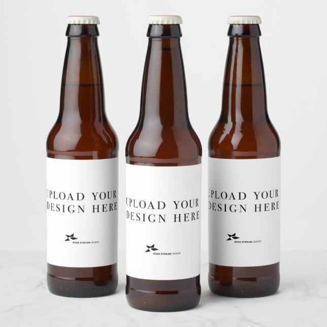 Create Your Own Design Beer Bottle Label (Bottles)