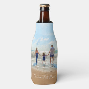 Create Your Own Design Bottle Cooler Custom Text