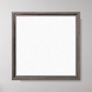 Create Your Own Design Brown Frame with Canvas Print