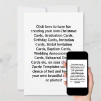 Create your own Invitation, Zazzle