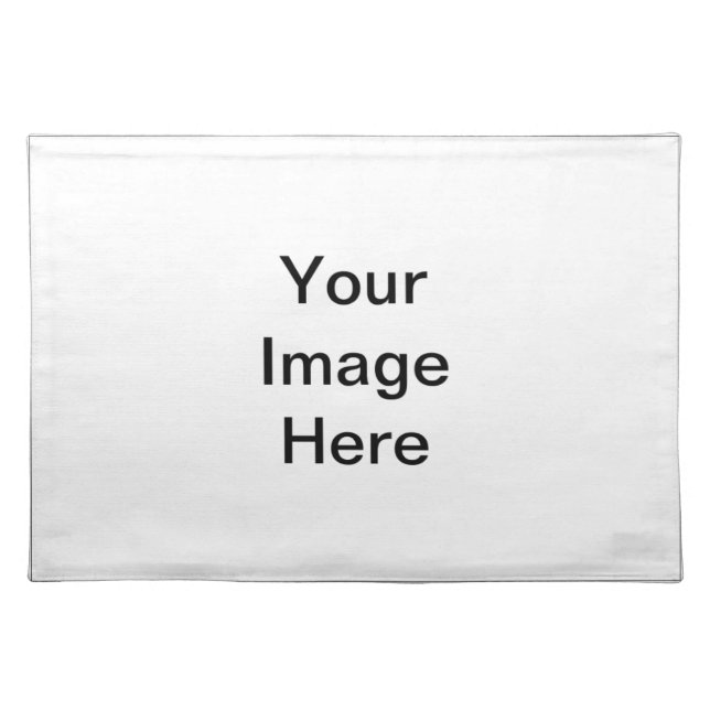 Create your own design! cloth placemat (Front)