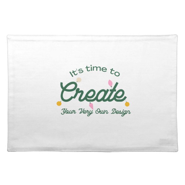 Create your own design cloth placemat (Front)