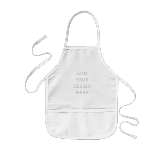 Create Your Own Design Custom Kids Apron (Front)