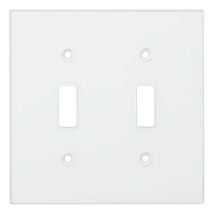 Create Your Own Design Double-Toggle Light Switch Cover