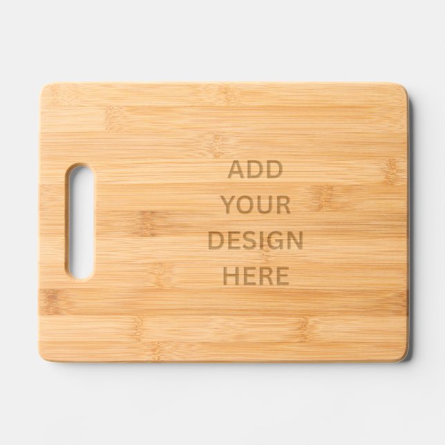 Create Your Own Design Etched Cutting Board (Front)