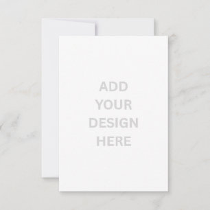 Create Your Own Design Flat Thank You Card