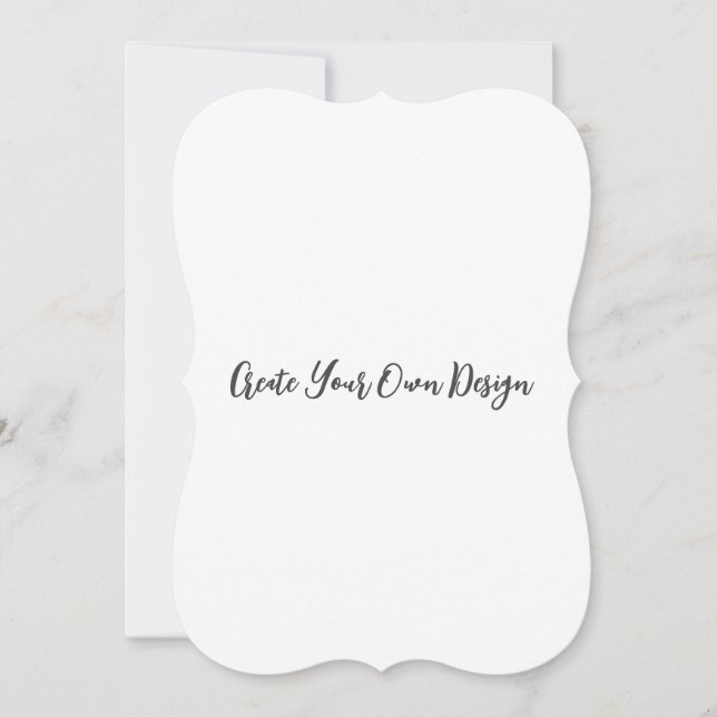 Create Your Own Design -Just Click- Thank You Card (Front)