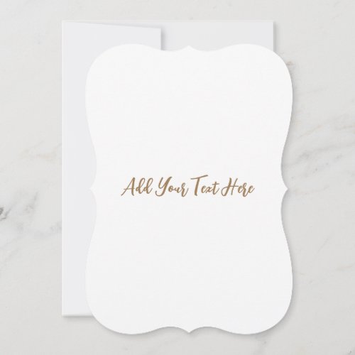 Create Your Own Design _Just Click_ Thank You Card
