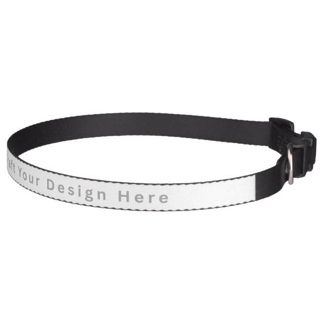 Create Your Own Design Large adjustable Pet Collar (Right)