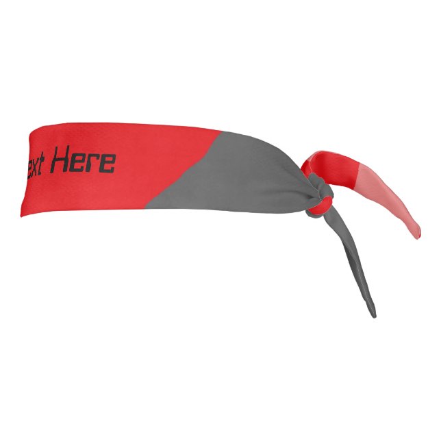 Create your own design on this tie headband (Rotate 90)