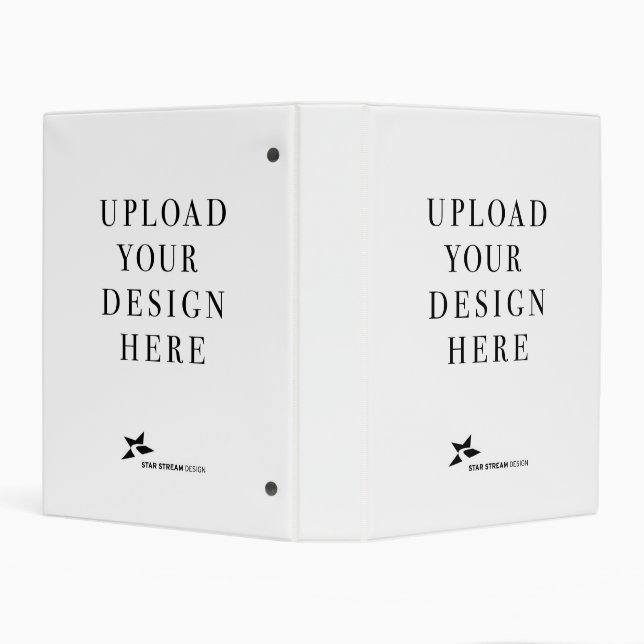 Create Your Own Design or Logo Mini Binder (Background)