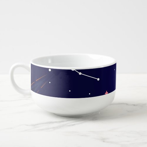 Create Your Own Design Personalized Logo On  Soup Mug