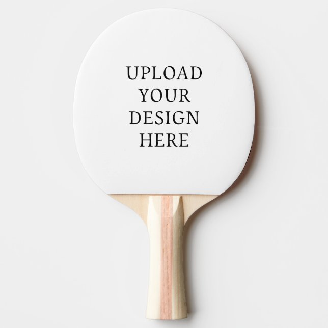 Create Your Own Design Personalized Ping Pong Paddle (Front)