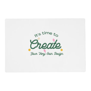 Create your own design placemat