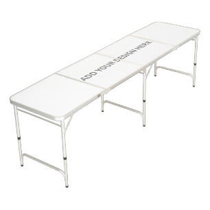 Create Your Own Design Regulation Size Beer Pong Table