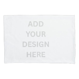 Create Your Own Design Single Standard Size Pillow Case