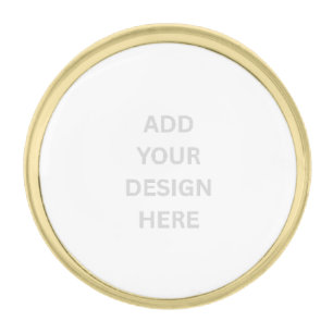 Create Your Own Design Small Round Lapel Pin