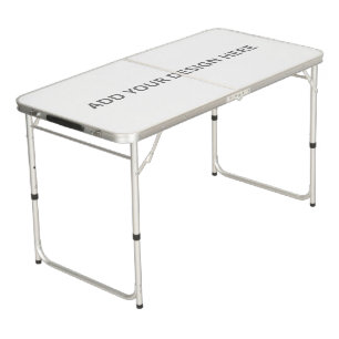 Create Your Own Design Tailgate Size Beer Pong Table