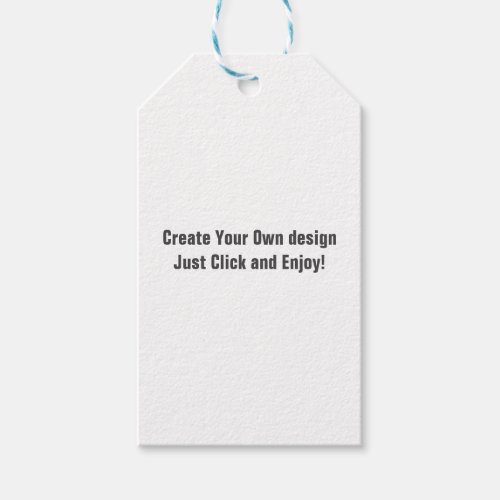 Create your own design  Text Gift Tags