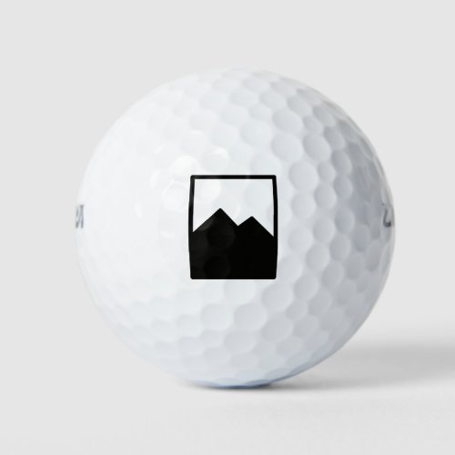 Create your own design  Text Golf Balls
