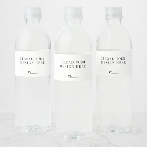 Create Your Own Design Water Bottle Label