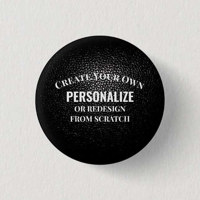 Create Your Own - Design Your Own Custom Button (Front)