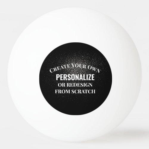Create Your Own _ Design Your Own Custom Ping Pong Ball
