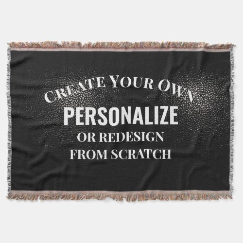 Create Your Own _ Design Your Own Custom Throw Blanket